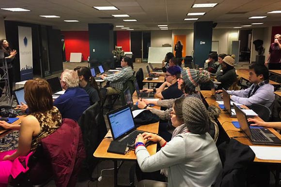 We Can Code IT holds coding boot camps aimed at getting women and minorities careers in high-paying IT fields