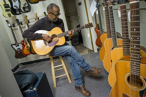 Darrell Branch of Heights Music Shop