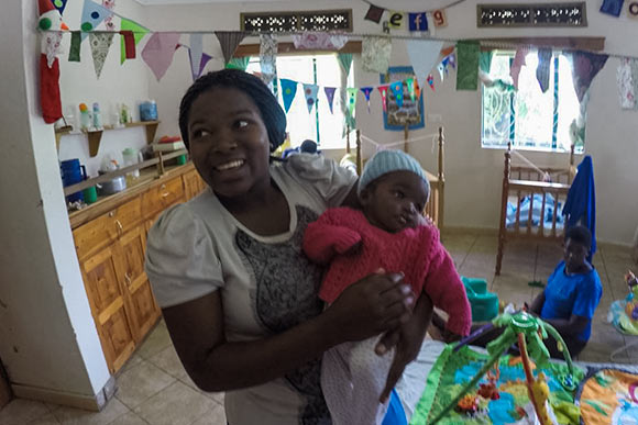 At an orphanage called Potter's Village in Kisoro, Uganda