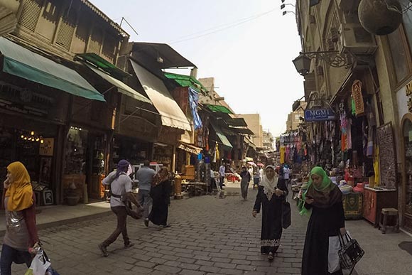 A souq in Cairo, Egypt
