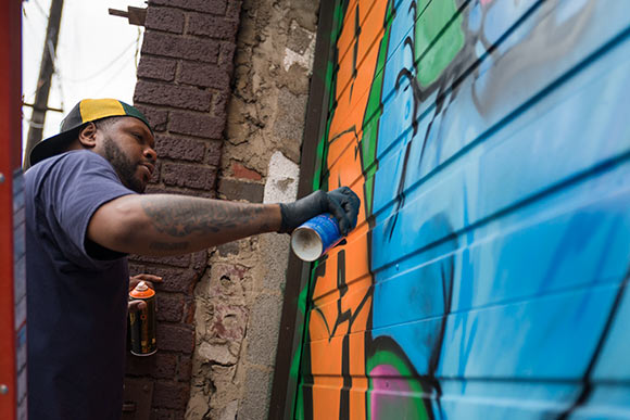 Graffiti Garages at Spang Mountain