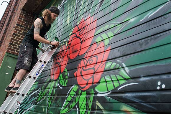 Graffiti Garages at Spang Mountain