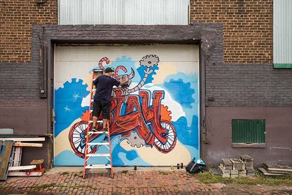 Graffiti Garages at Spang Mountain