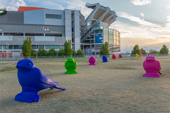 <span class="content-image-text">Cracking Art Group installation around the Great Lakes Science Center</span>