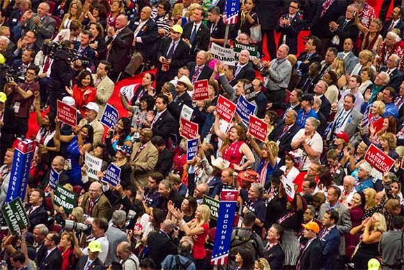 <span class="content-image-text">First night inside the convention center</span>