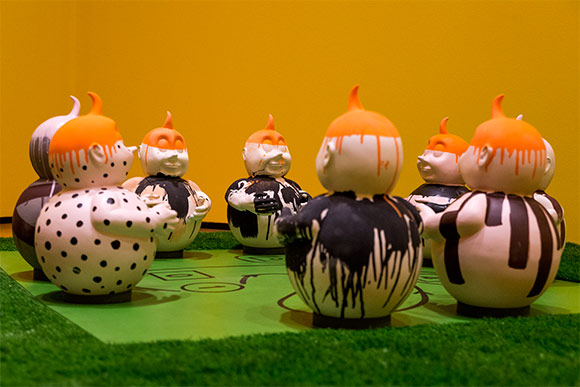 <span class="content-image-text">Roly Polys - part of the Myopia exhibit at the Akron Art Museum</span>