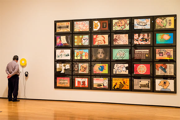 Myopia exhibit at the Akron Art Museum