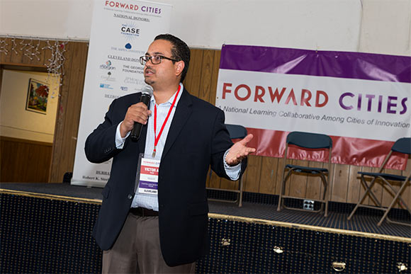 Victor Ruiz Executive Director of Esperanza, Inc. at the San Lorenzo Social Club