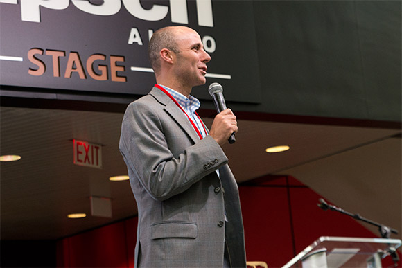 Dan Moulthrop, Chief Executive Officer of The City Club of Cleveland at the Rock Hall
