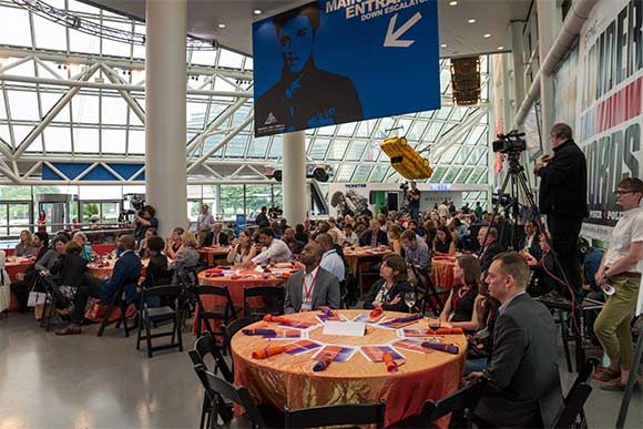 <span class="content-image-text">Forward Cities reception and dinner at Rock and Roll Hall of Fame</span>