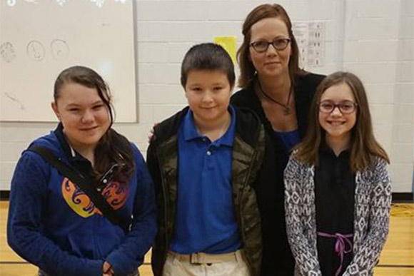 Principal of Riverside School, Paige Baublitz-Watkins