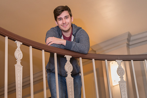 Robert Putka at the Capitol Theater where Mad will premire for CIFF40