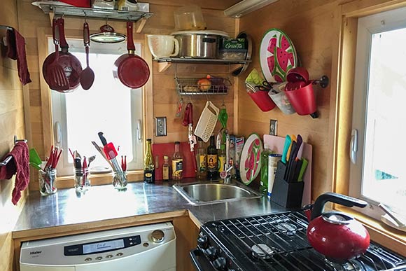 Tim Nevits’ Tumbleweed home