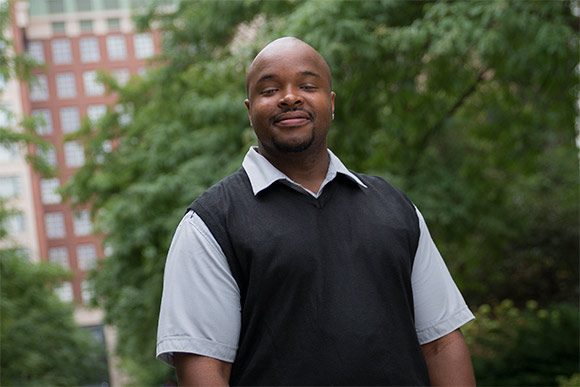 Step Up program graduate Dan Morgan