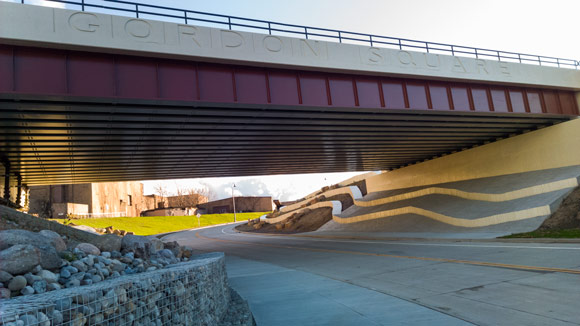 <span class="content-image-text">73rd Street Underpass in Gordon Square</span>