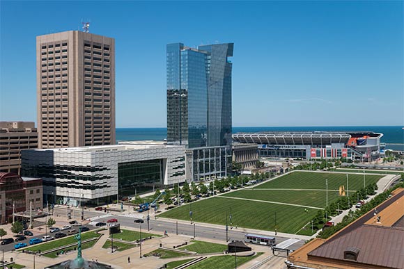 <span class="content-image-text">Global Health Innovation Center, Hilton Cleveland Downtown, Huntington Convention Center</span>