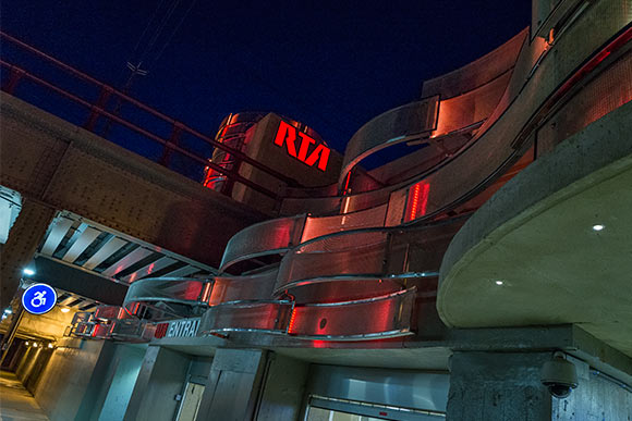 <span class="content-image-text">RTA Rapid Transit Station in Little Italy</span>