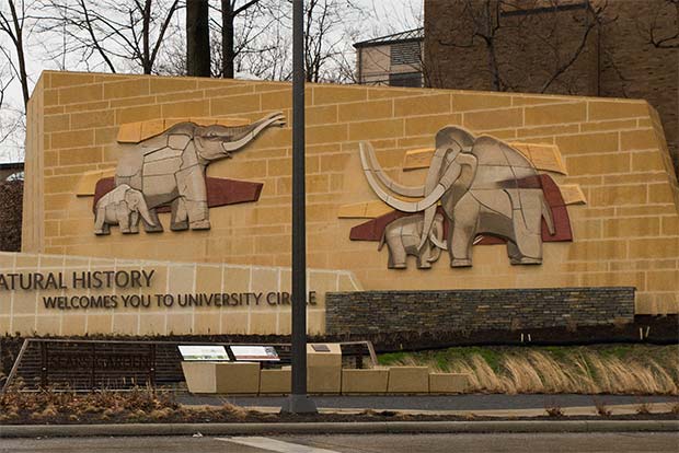 Schreckengost’s Mammoth and Mastodon sculptures today grace the Cleveland Museum of Natural History grounds
