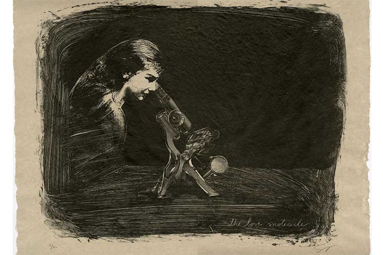 Sandra Ramos “The Love Molecule,” 2017