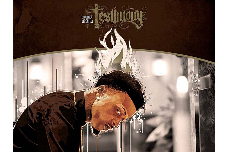 Digital Music Package Design by mr.soul for DefJam recording artist August Alsina's debut album, "Testimony".