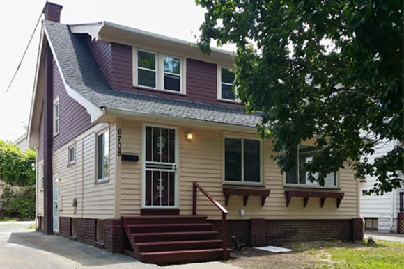 Slavic Village Recovery Project rehabbed home