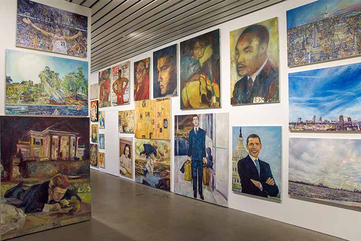 My American Dream exhibit by artist Keith Mayerson