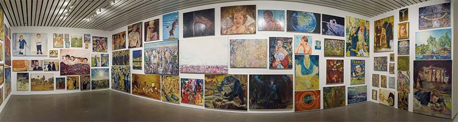 <span class="content-image-text">My American Dream exhibit by artist Keith Mayerson</span>