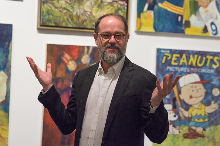 Keith Mayerson talks about his exhibit My American Dream at MOCA