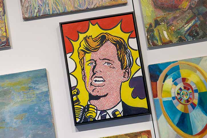 Bobby Kennedy by artist Keith Mayerson