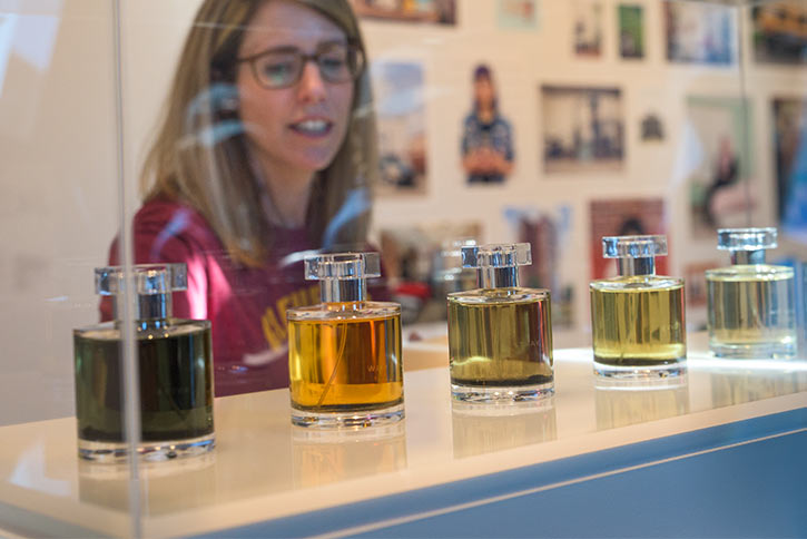 Perfume:A Collection of Air Qualities exhibit by The Institute for New Feeling