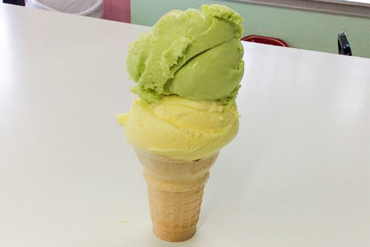 Weber's lime custard