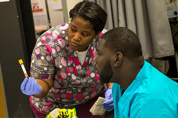 Phlebotomy Technician Program instructor Tenia Lee at NewBridge