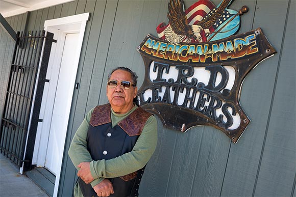 Chuck Perez of TRD Leather