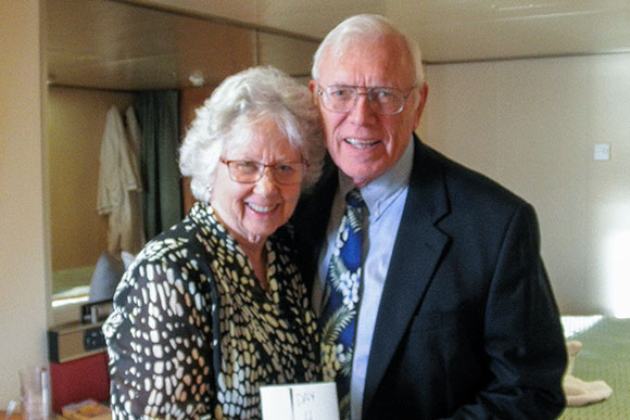 Alan and Sally Wisnieski, Ruth Dennis's niece and her husband