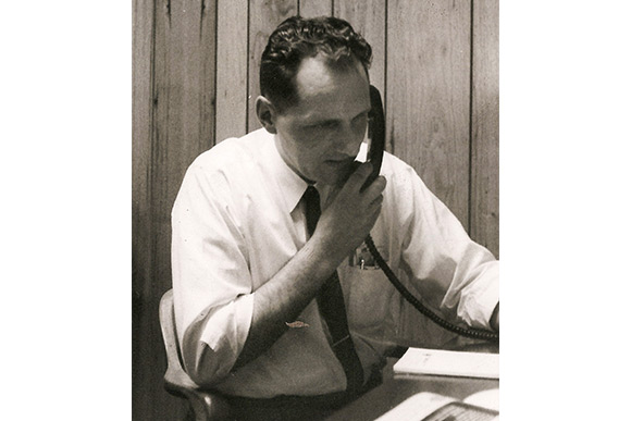 Frank Samsel in 1960