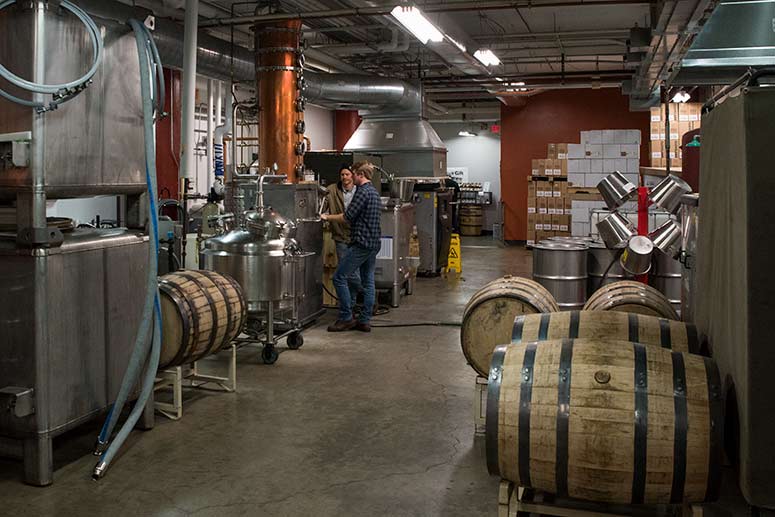 Cleveland Whiskey distillery