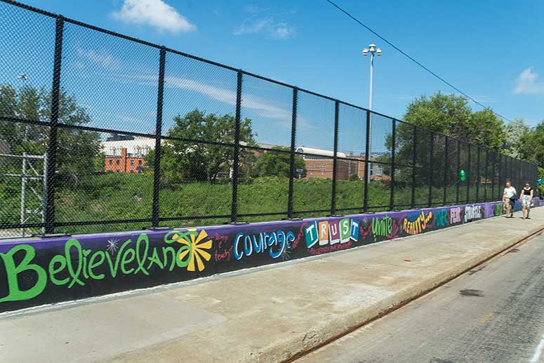 <span class="content-image-text">E. 22nd St. bridge - Bridge that Bridges project in the Campus District</span>