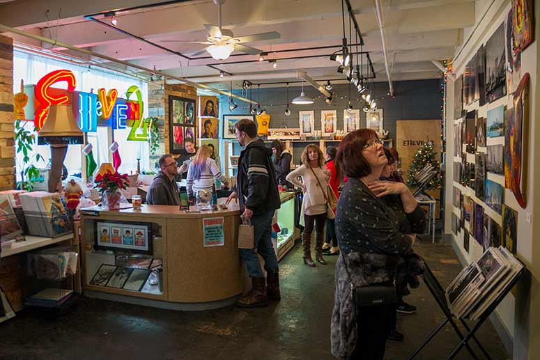 <span class="content-image-text">E11even 2 gallery at 78th Street Studios</span>