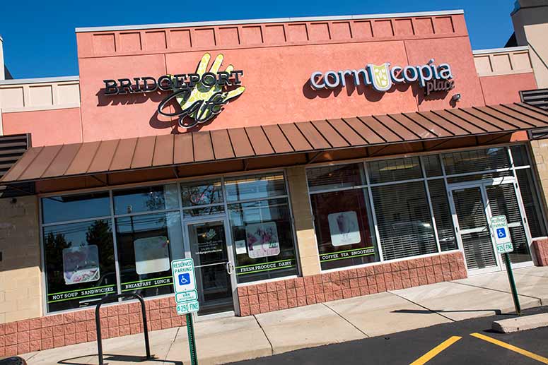 Bridgeport Café and CornUcopia Place