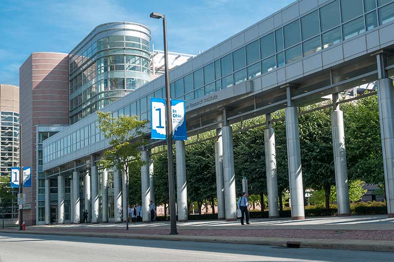 Cleveland Clinic Lerner Research Institute that houses Dr. Tuohy's Cancer Research Lab