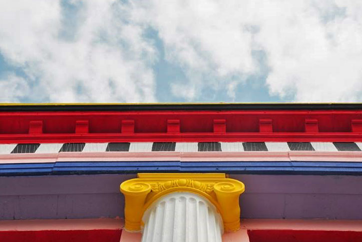 Pop Life building mural detail