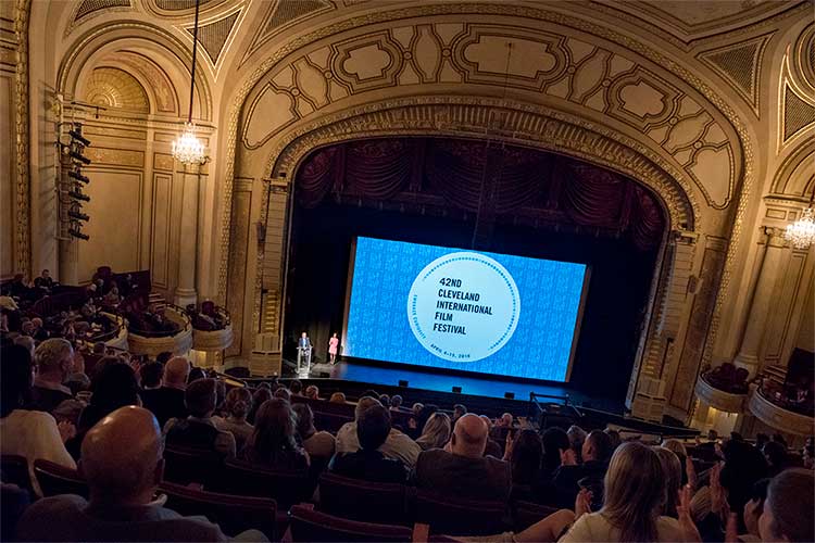 Opening night film "The Drummer and the Keeper" at the Allen Theater in Playhouse Square