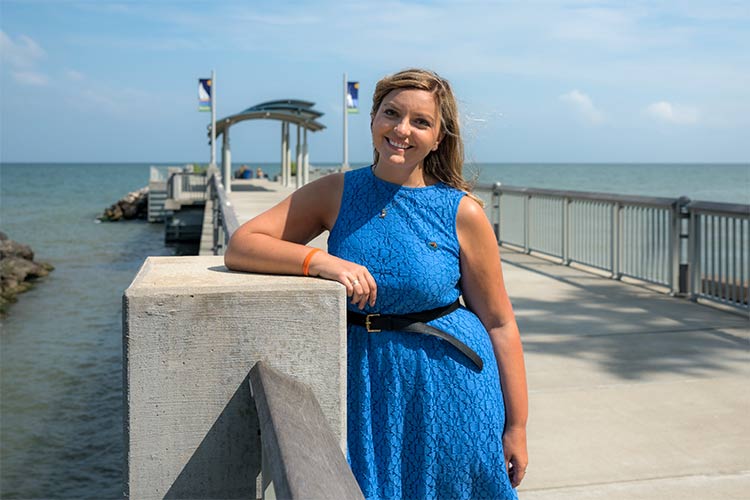 Allison Lukacsy-Love, the Community Projects Manager for the City of Euclid