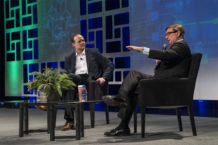 Fireside Chat Keynote with Mark Hurd - CEO, Oracle Corporation and Jerry Cuomo - IBM Fellow, Vice President, Blockchain Technology, IBM