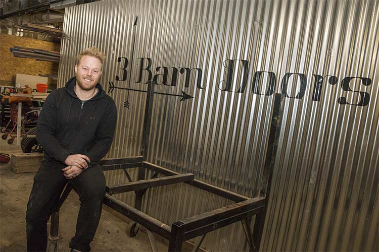 Aaron Cunningham of 3 Barn Doors