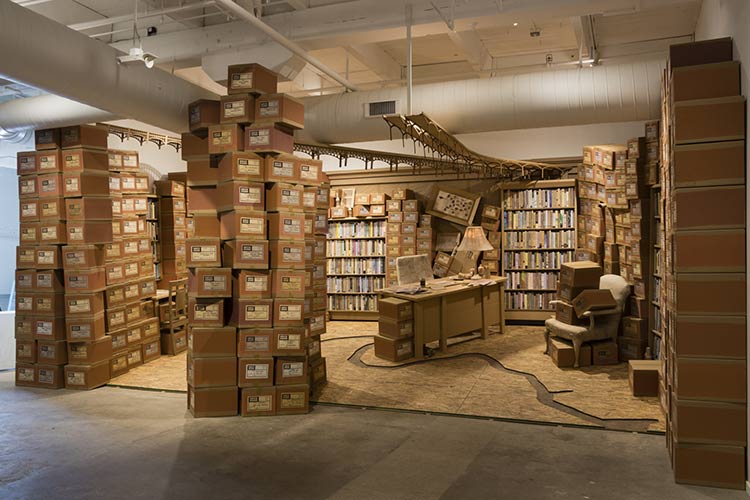 Spaces: 20/20 Hindsight - Ward Shelley, Back Office