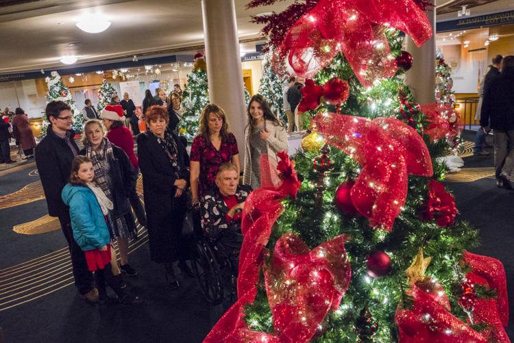 Cleveland Play House’s Festival of Trees in the Allen Theater Lobby