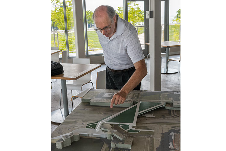 Bob Gardin, the Green Ribbon's Land Bridge Project Director