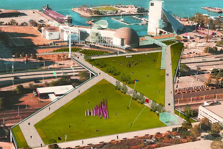 <span class="content-image-text">Downtown lakefront landbridge rendering.</span>