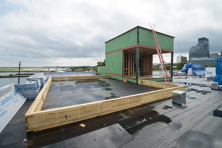 Harbor Verandas roof top deck